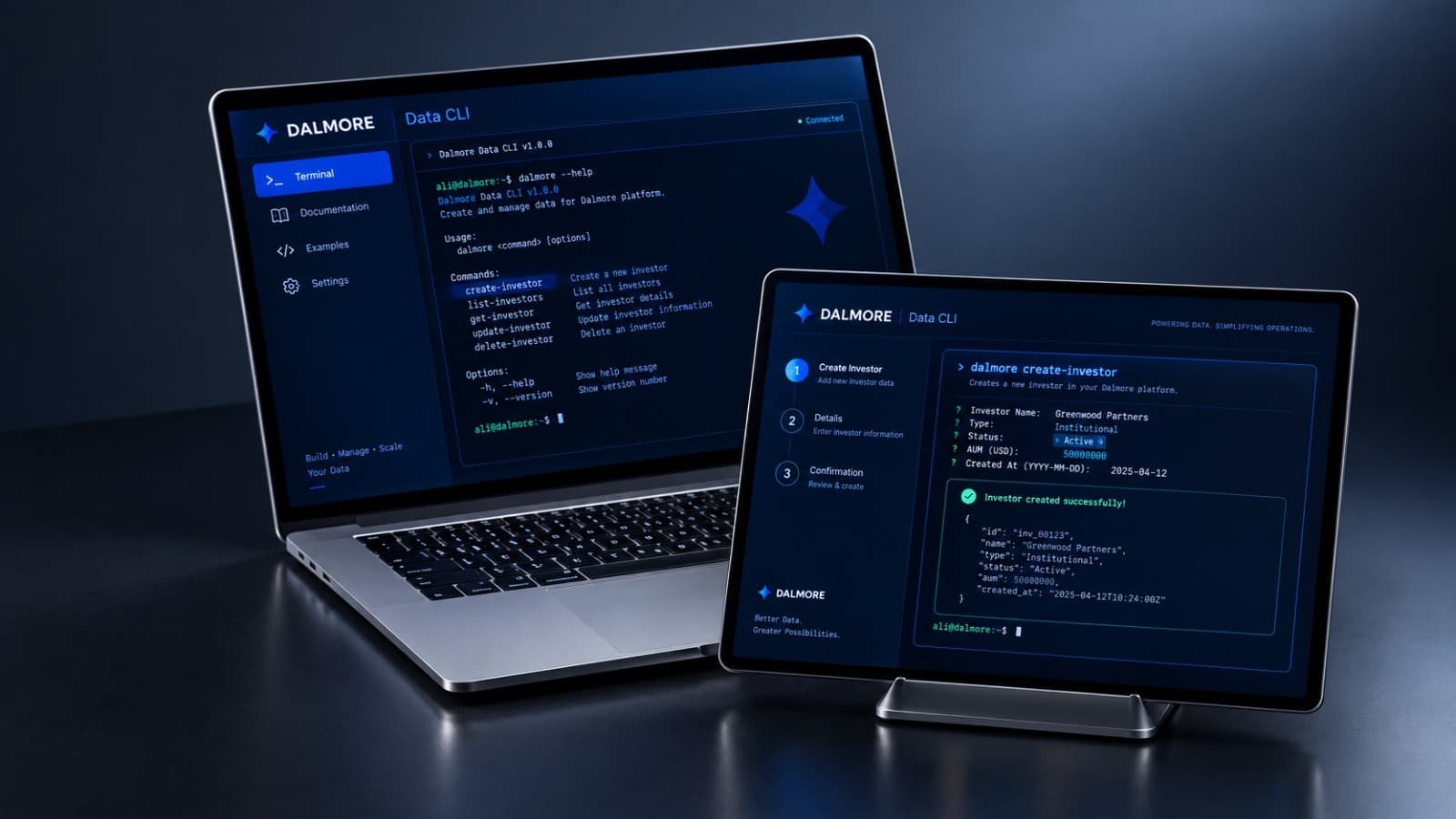 Dalmore CLI project screenshot