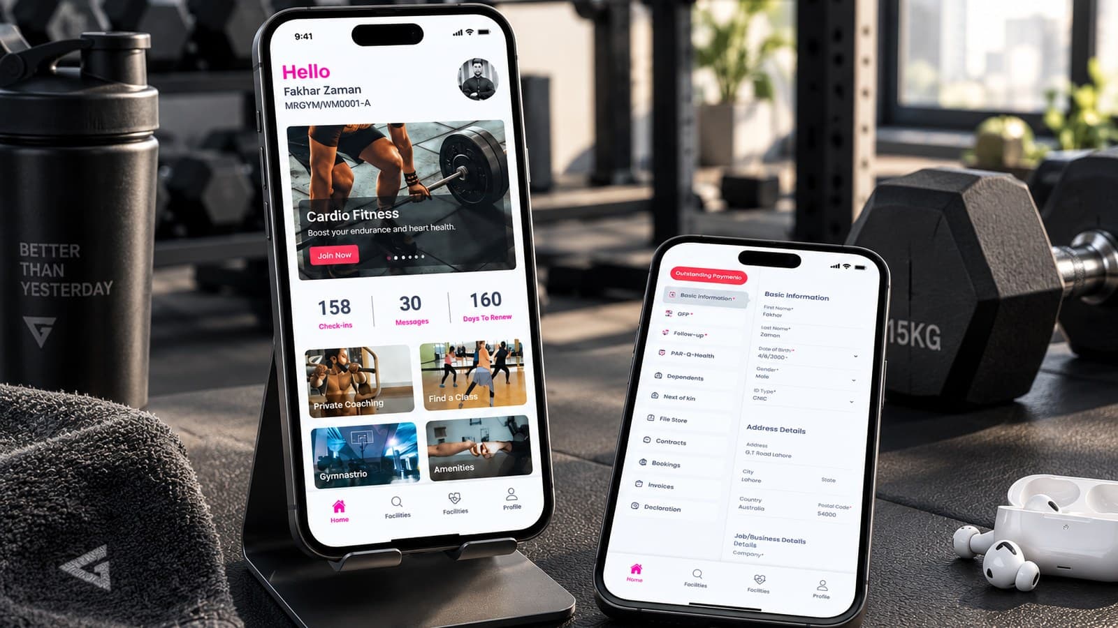 Gymnastrio Mobile App project screenshot